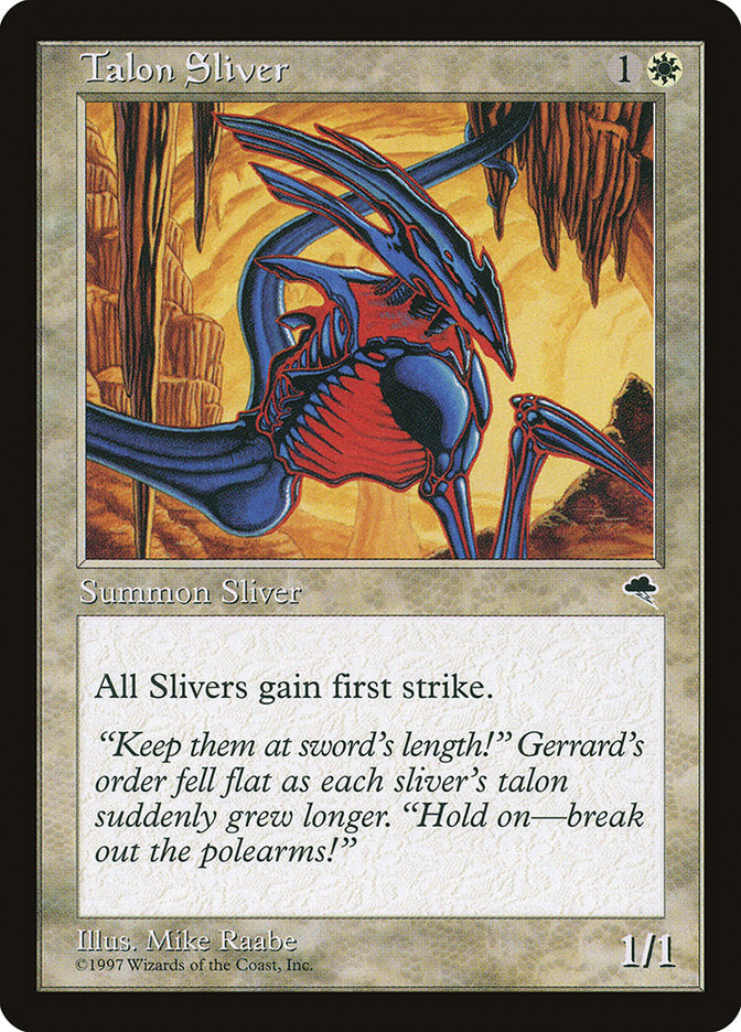 Talon Sliver [Tempest] | L.A. Mood Comics and Games