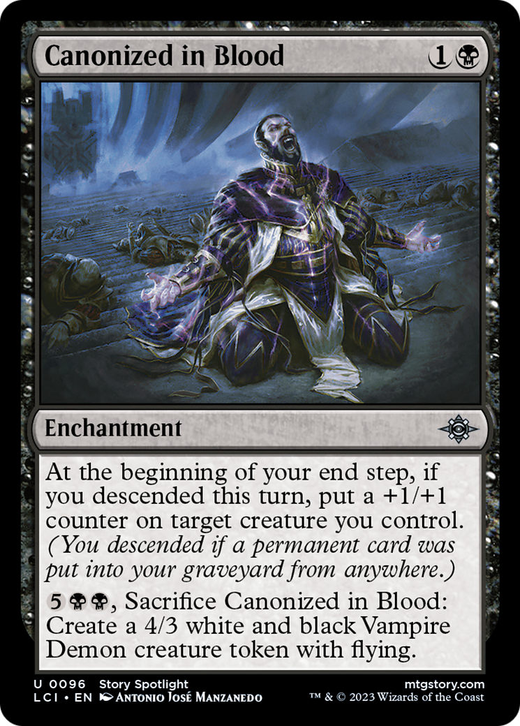Canonized in Blood [The Lost Caverns of Ixalan] | L.A. Mood Comics and Games
