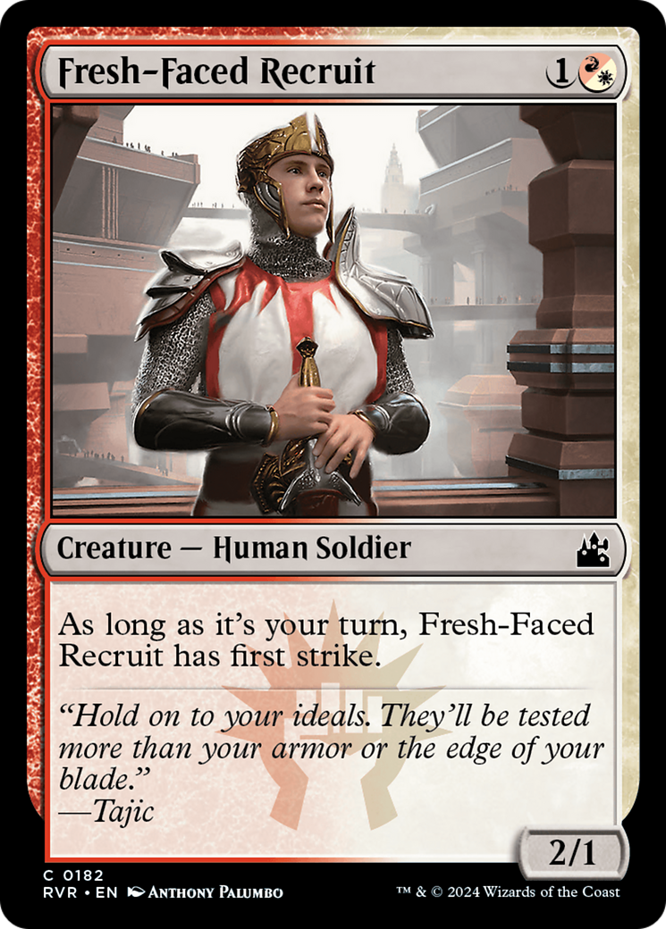 Fresh-Faced Recruit [Ravnica Remastered] | L.A. Mood Comics and Games