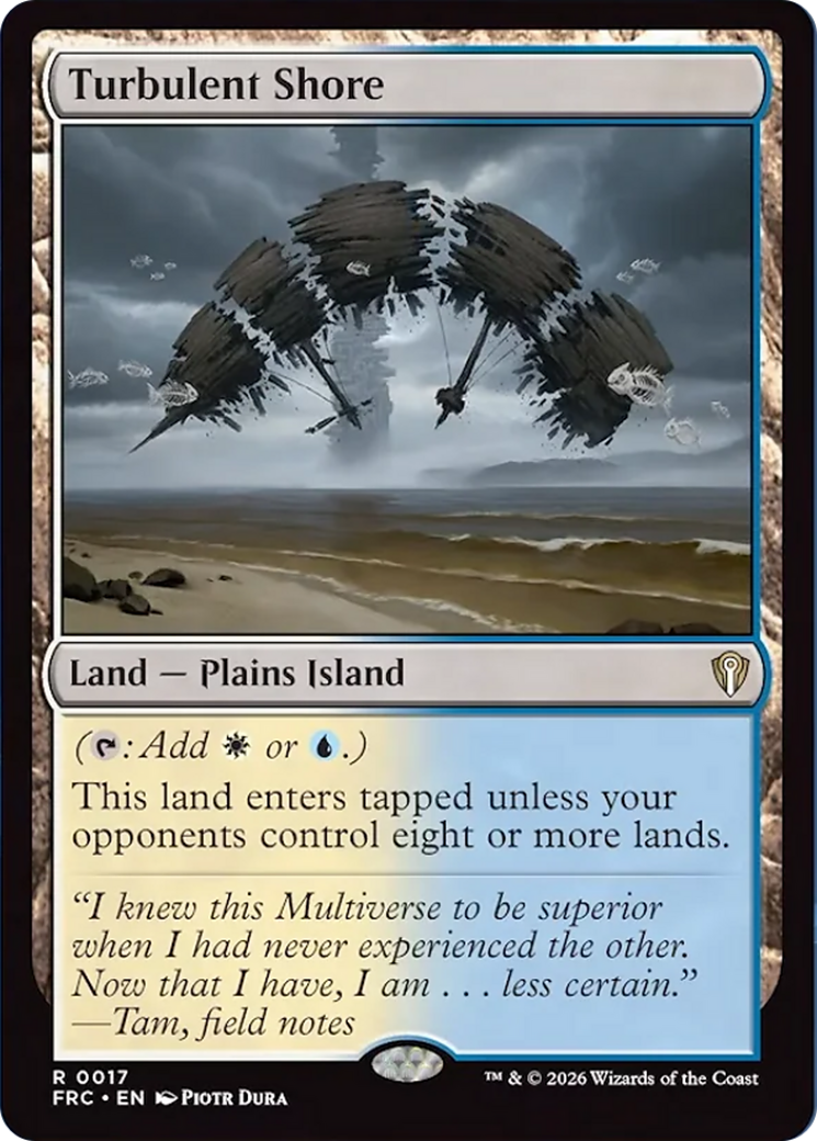 Turbulent Shore [Reality Fracture Commander] | L.A. Mood Comics and Games