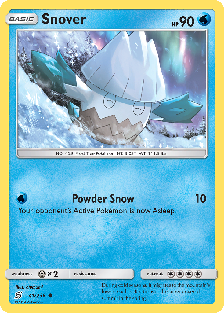 Snover (41/236) [Sun & Moon: Unified Minds] | L.A. Mood Comics and Games