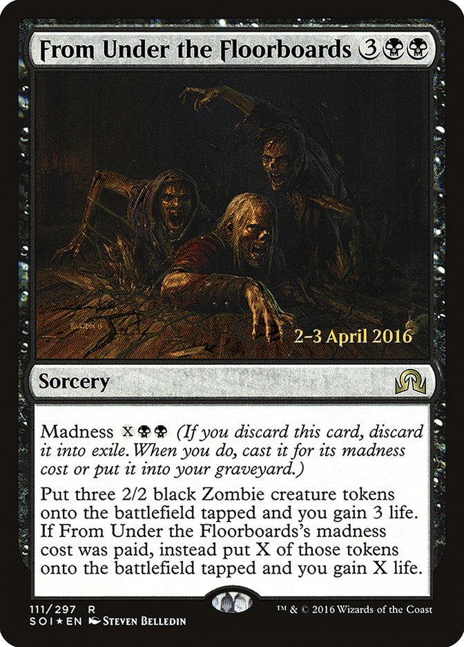 From Under the Floorboards [Shadows over Innistrad Prerelease Promos] | L.A. Mood Comics and Games