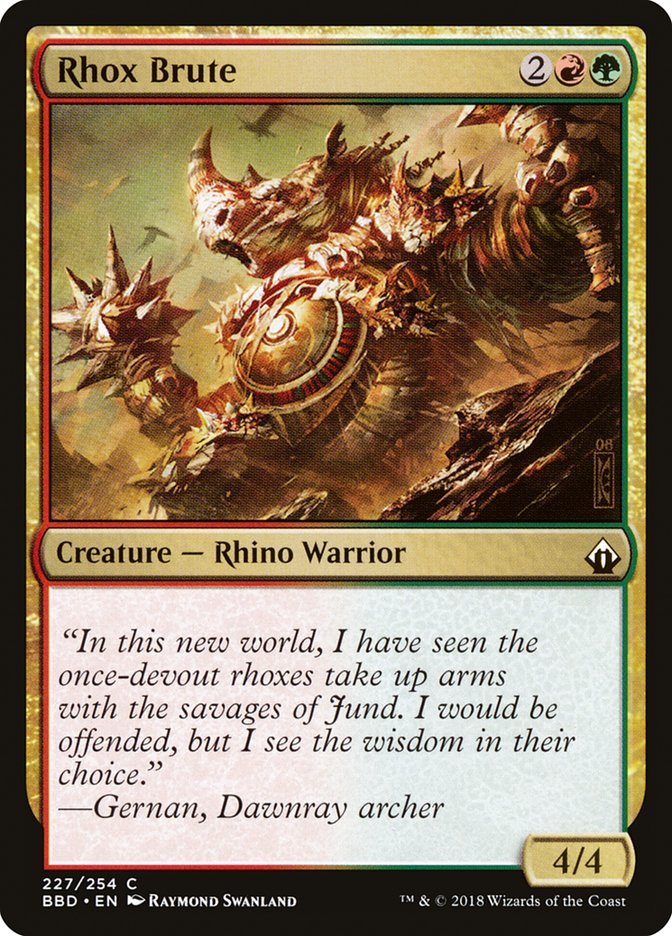 Rhox Brute [Battlebond] | L.A. Mood Comics and Games