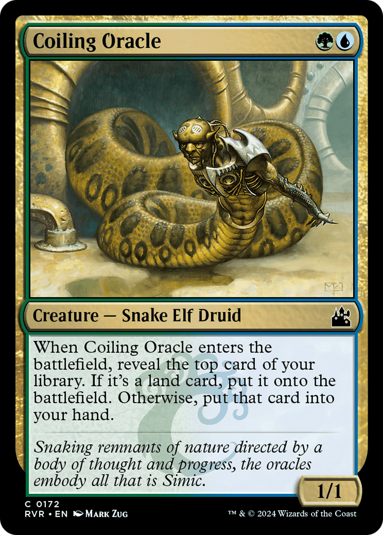 Coiling Oracle [Ravnica Remastered] | L.A. Mood Comics and Games