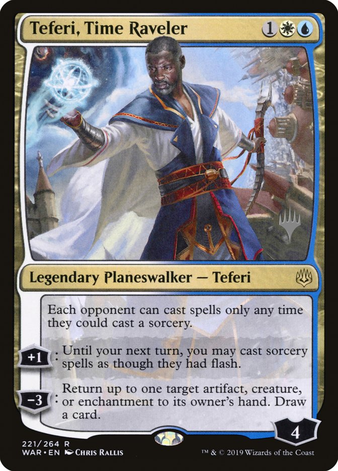 Teferi, Time Raveler (Promo Pack) [War of the Spark Promos] | L.A. Mood Comics and Games