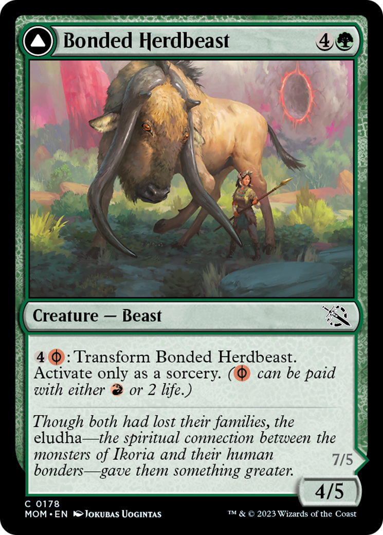 Bonded Herdbeast // Plated Kilnbeast [March of the Machine] | L.A. Mood Comics and Games