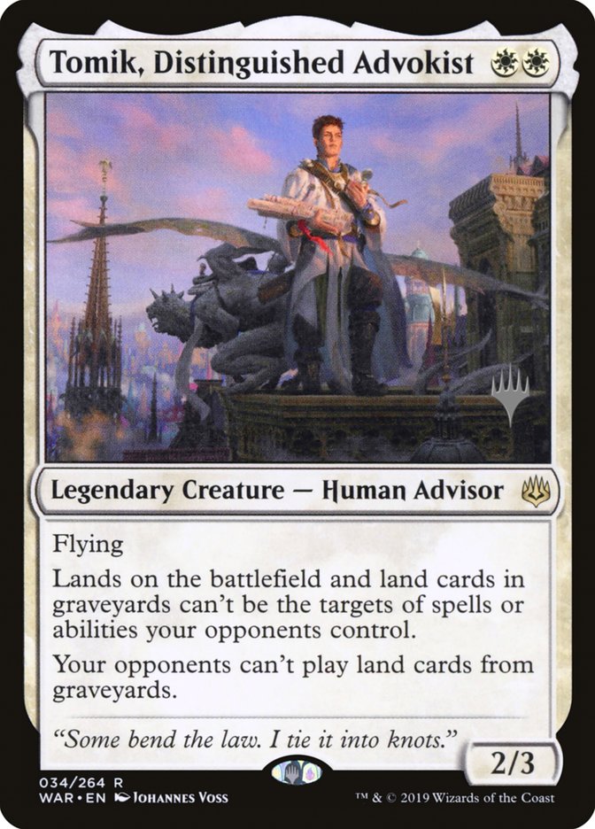 Tomik, Distinguished Advokist (Promo Pack) [War of the Spark Promos] | L.A. Mood Comics and Games