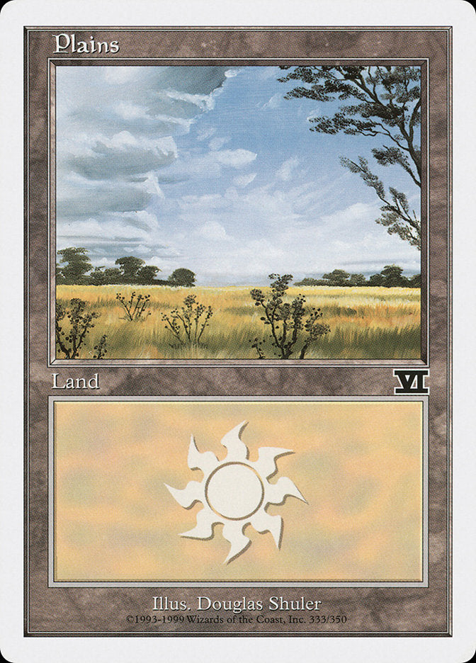 Plains (333) [Classic Sixth Edition] | L.A. Mood Comics and Games