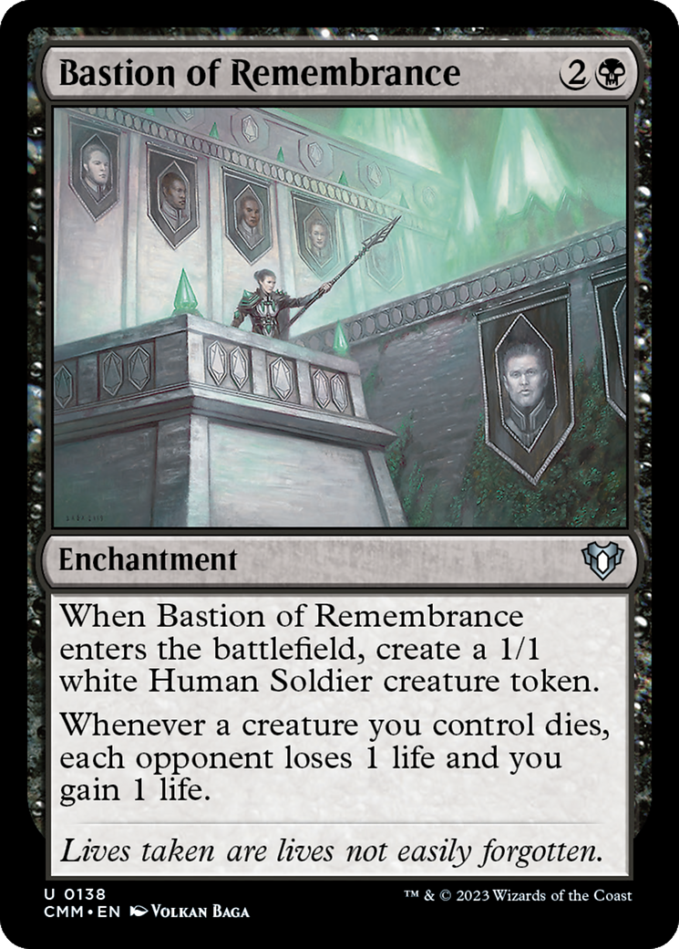 Bastion of Remembrance [Commander Masters] | L.A. Mood Comics and Games