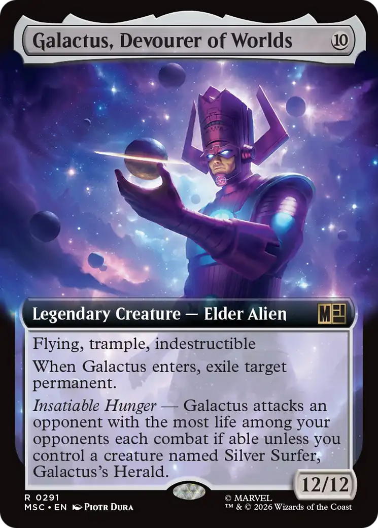 Galactus, Devourer of Worlds (Extended Art) [Marvel Super Heroes Commander] | L.A. Mood Comics and Games