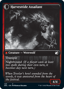 Harvesttide Infiltrator // Harvesttide Assailant [Innistrad: Double Feature] | L.A. Mood Comics and Games