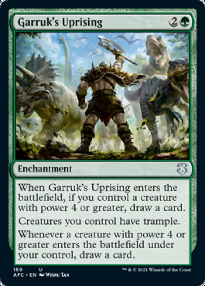 Garruk's Uprising [Dungeons & Dragons: Adventures in the Forgotten Realms Commander] | L.A. Mood Comics and Games