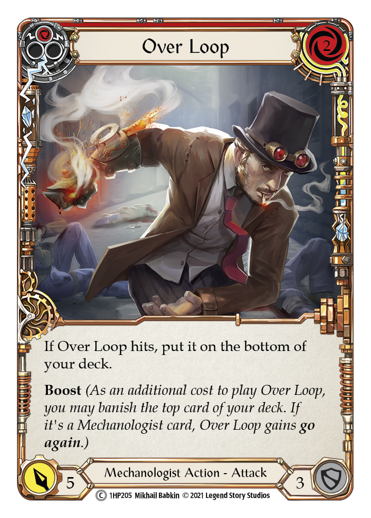 Over Loop (Red) [1HP205] (History Pack 1) | L.A. Mood Comics and Games