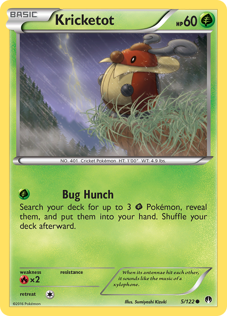 Kricketot (5/122) [XY: BREAKpoint] | L.A. Mood Comics and Games