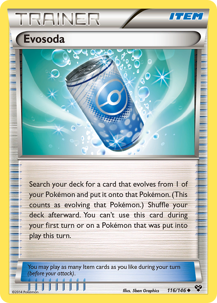 Evosoda (116/146) [XY: Base Set] | L.A. Mood Comics and Games