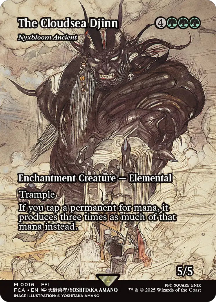 The Cloudsea Djinn - Nyxbloom Ancient (Showcase) [FINAL FANTASY : Through the Ages] | L.A. Mood Comics and Games