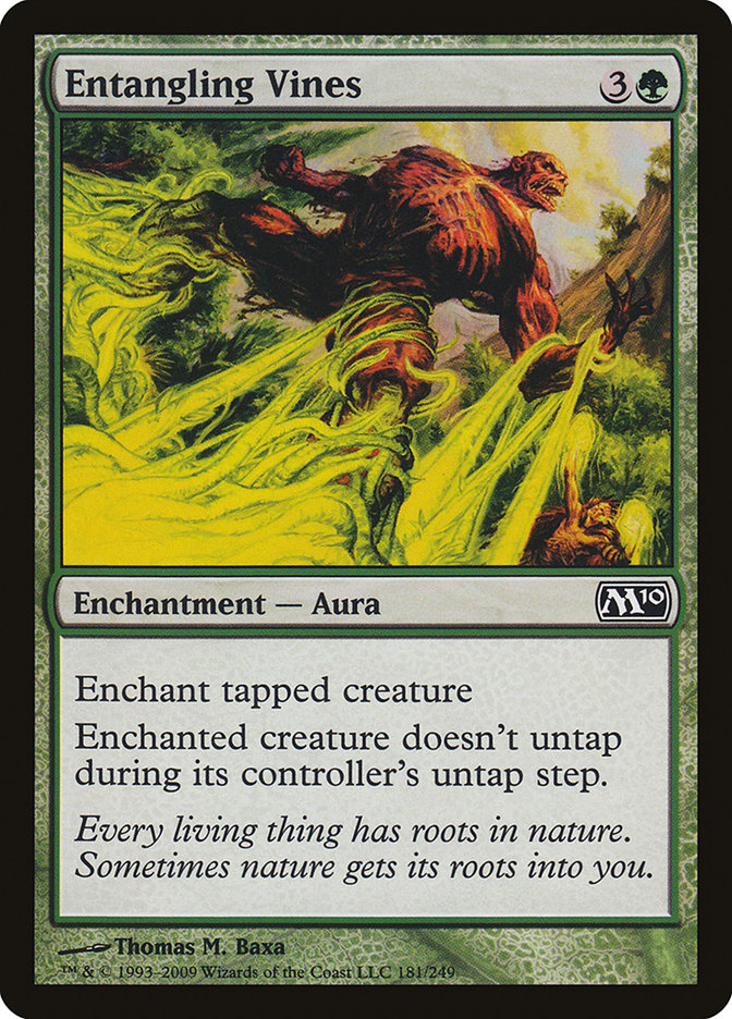 Entangling Vines [Magic 2010] | L.A. Mood Comics and Games
