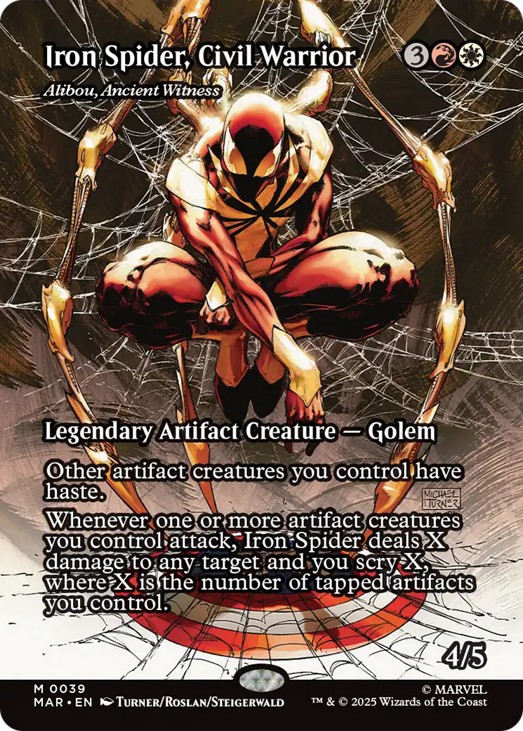 Iron Spider, Civil Warrior - Alibou, Ancient Witness [Marvel Universe: Eternal-Legal] | L.A. Mood Comics and Games