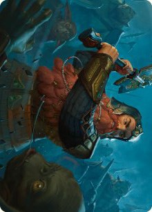 Gimli, Counter of Kills Art Card (10/81) [The Lord of the Rings: Tales of Middle-earth Art Series] | L.A. Mood Comics and Games