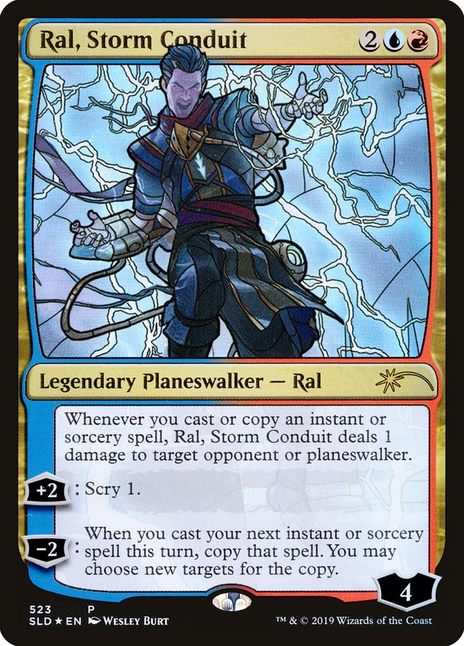 Ral, Storm Conduit (Stained Glass) [Secret Lair Drop Promos] | L.A. Mood Comics and Games