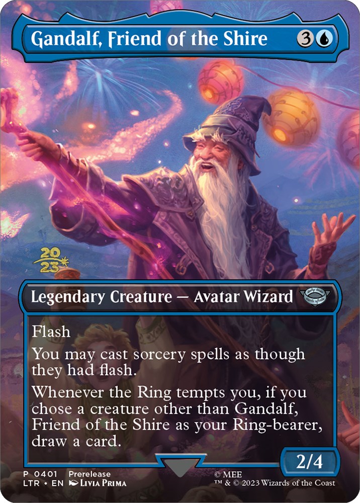 Gandalf, Friend of the Shire [The Lord of the Rings: Tales of Middle-Earth Prerelease Promos] | L.A. Mood Comics and Games