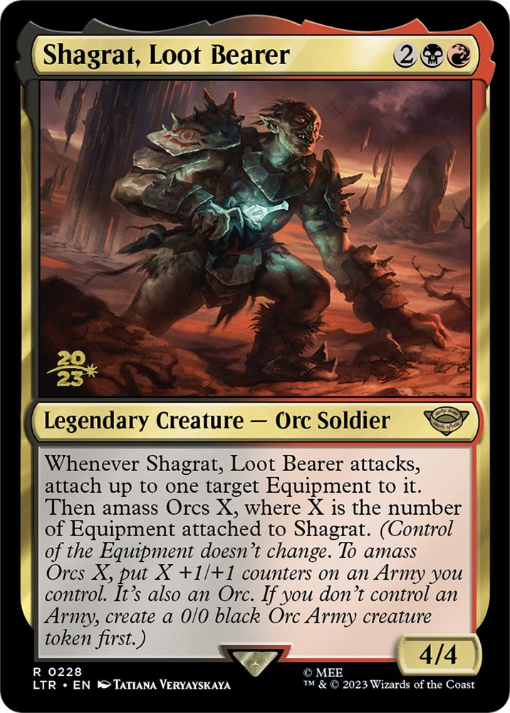Shagrat, Loot Bearer [The Lord of the Rings: Tales of Middle-Earth Prerelease Promos] | L.A. Mood Comics and Games
