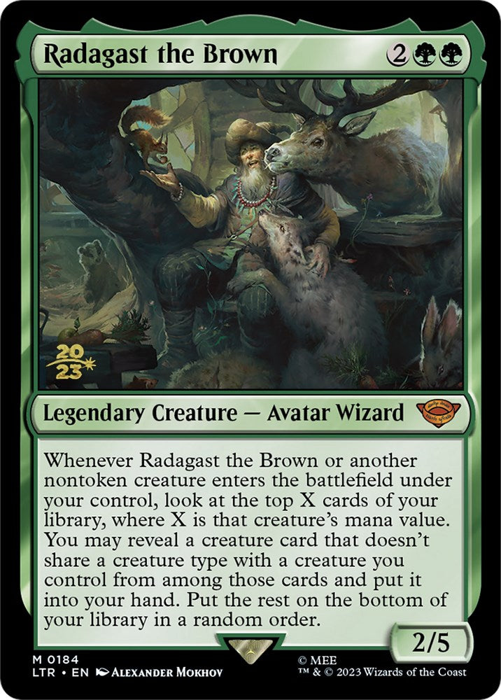 Radagast the Brown [The Lord of the Rings: Tales of Middle-Earth Prerelease Promos] | L.A. Mood Comics and Games