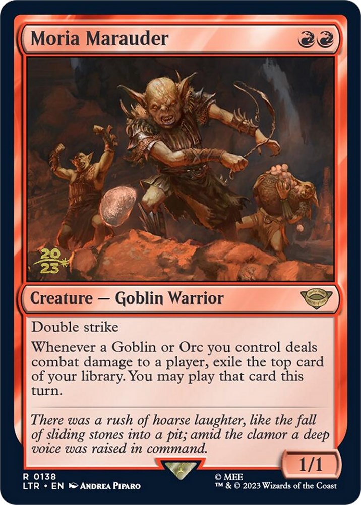 Moria Marauder [The Lord of the Rings: Tales of Middle-Earth Prerelease Promos] | L.A. Mood Comics and Games