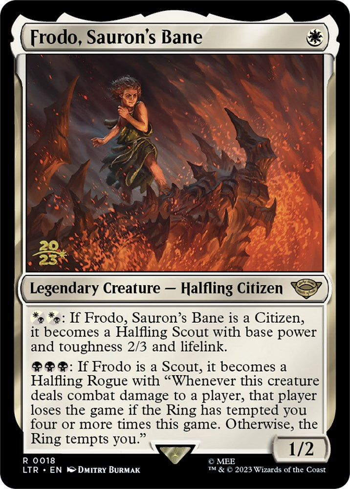 Frodo, Sauron's Bane [The Lord of the Rings: Tales of Middle-Earth Prerelease Promos] | L.A. Mood Comics and Games