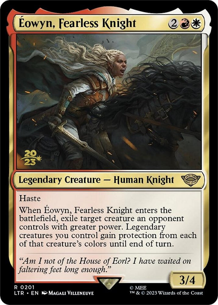 Eowyn, Fearless Knight [The Lord of the Rings: Tales of Middle-Earth Prerelease Promos] | L.A. Mood Comics and Games