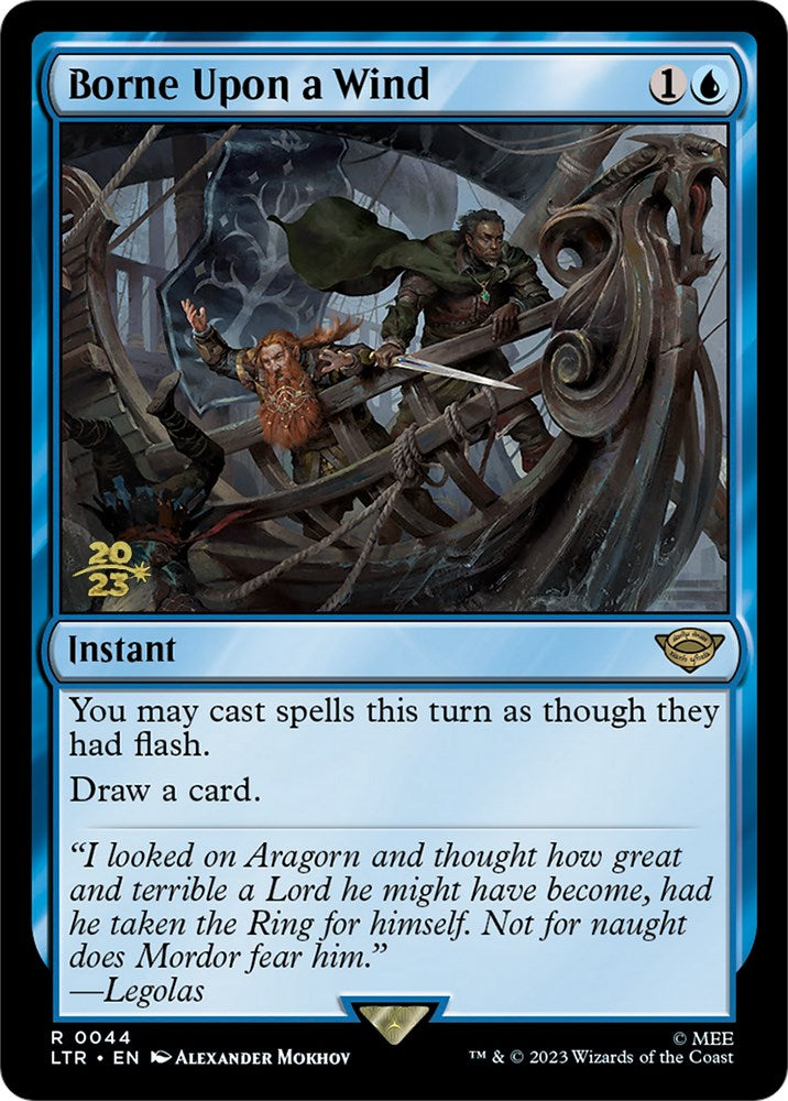 Borne Upon a Wind [The Lord of the Rings: Tales of Middle-Earth Prerelease Promos] | L.A. Mood Comics and Games