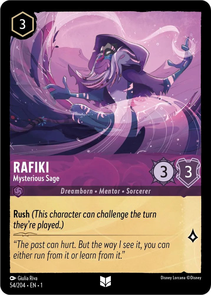 Rafiki - Mysterious Sage (54/204) [The First Chapter] | L.A. Mood Comics and Games