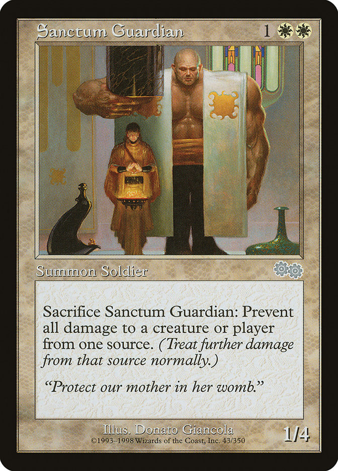 Sanctum Guardian [Urza's Saga] | L.A. Mood Comics and Games