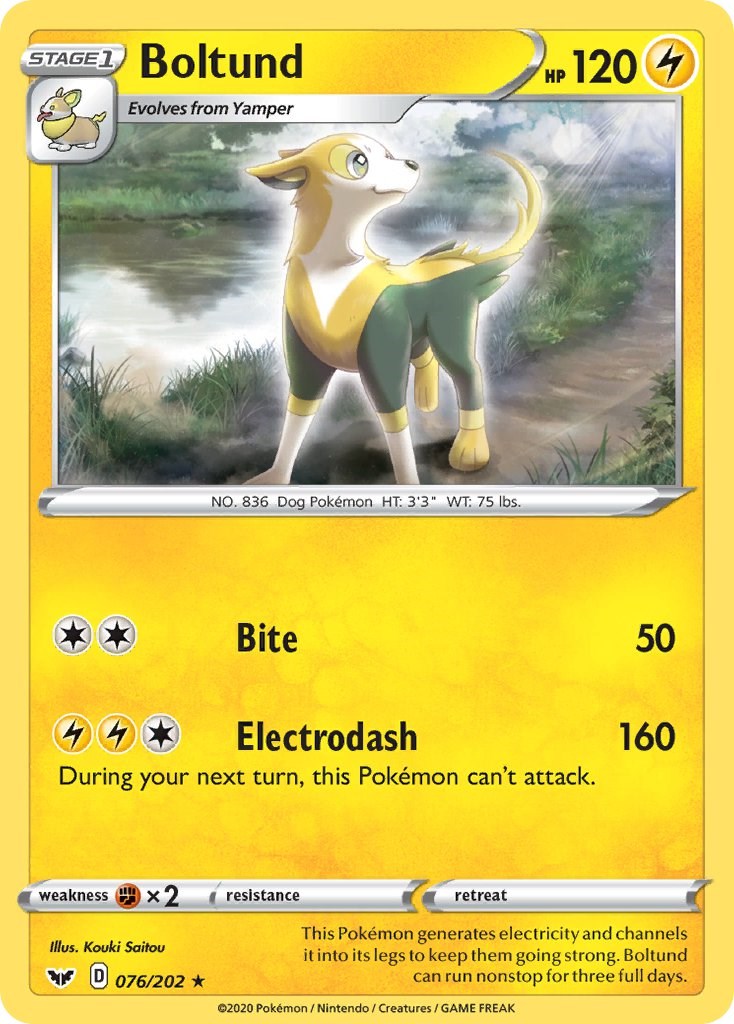 Boltund (076/202) (Theme Deck Exclusive) [Sword & Shield: Base Set] | L.A. Mood Comics and Games
