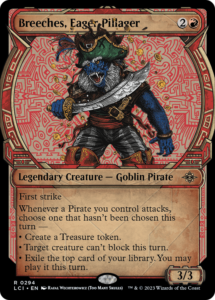 Breeches, Eager Pillager (Showcase) [The Lost Caverns of Ixalan] | L.A. Mood Comics and Games