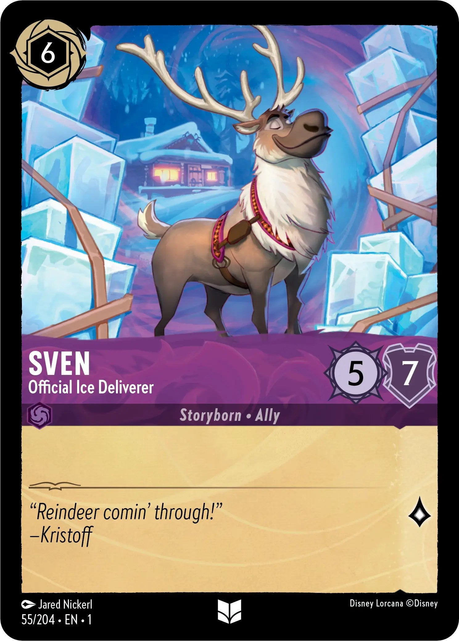 Sven - Official Ice Deliverer (55/204) [The First Chapter] | L.A. Mood Comics and Games