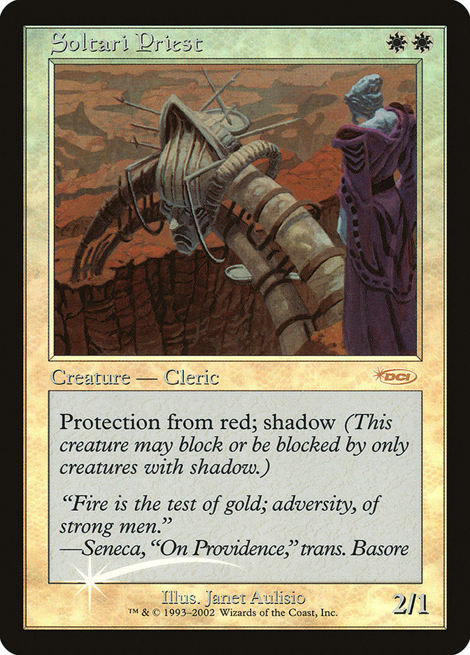 Soltari Priest [Friday Night Magic 2002] | L.A. Mood Comics and Games