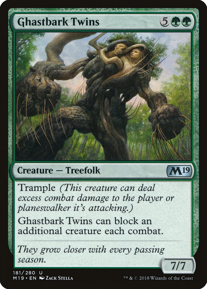 Ghastbark Twins [Core Set 2019] | L.A. Mood Comics and Games