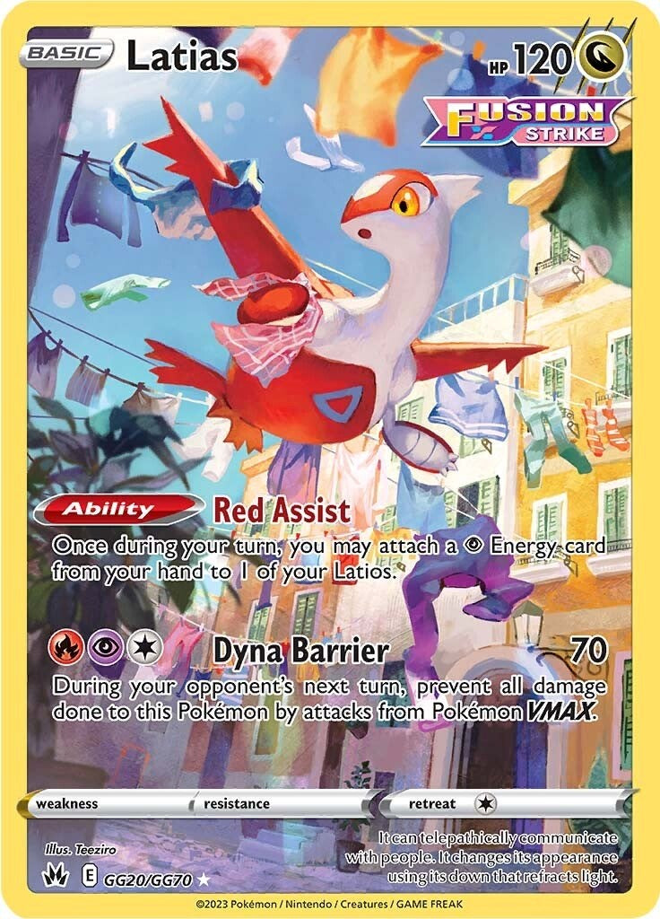 Latias (GG20/GG70) [Sword & Shield: Crown Zenith] | L.A. Mood Comics and Games