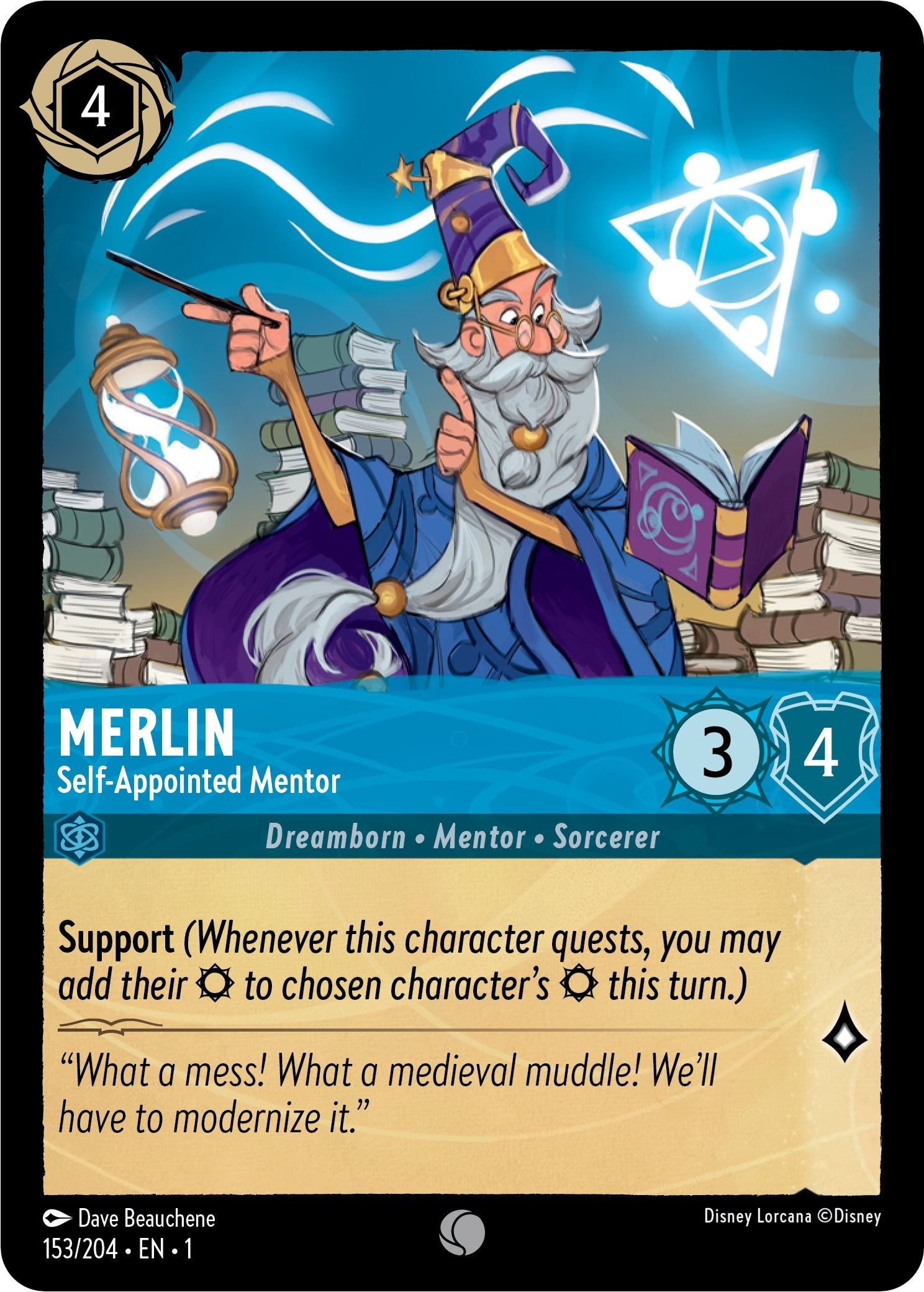 Merlin - Self-Appointed Mentor (153/204) [The First Chapter] | L.A. Mood Comics and Games