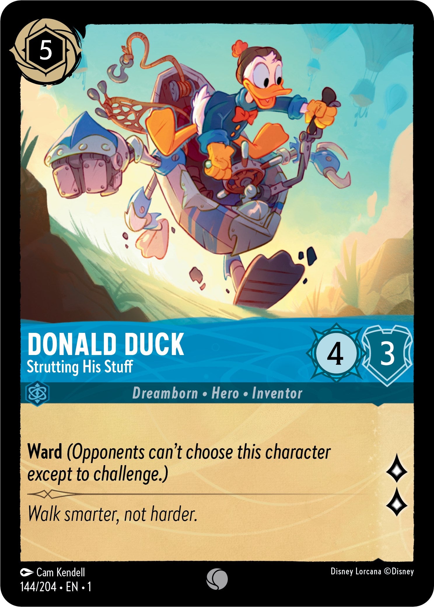 Donald Duck - Strutting His Stuff (144/204) [The First Chapter] | L.A. Mood Comics and Games