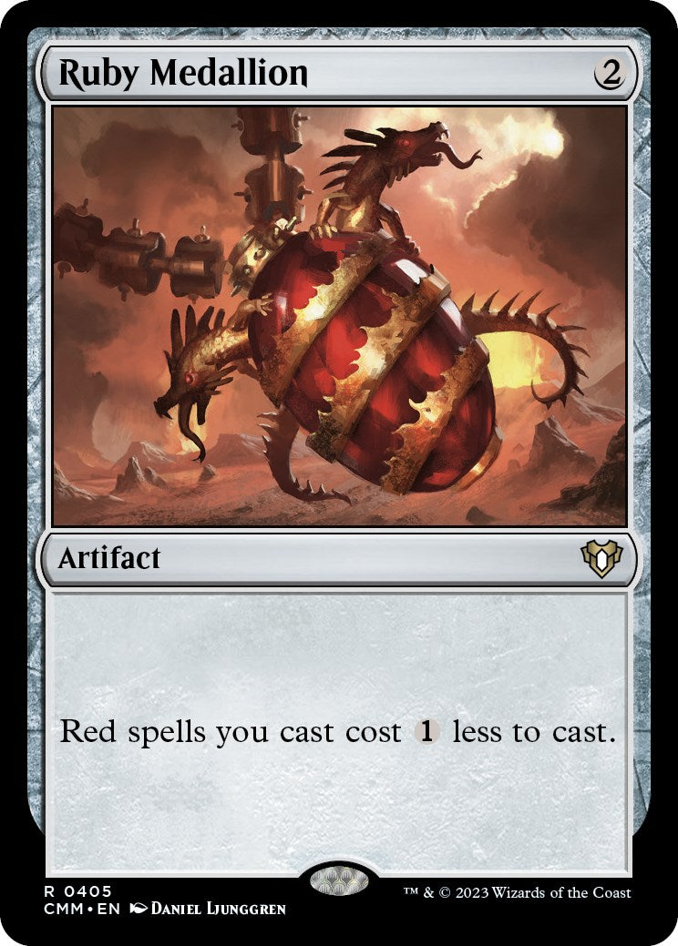 Ruby Medallion [Commander Masters] | L.A. Mood Comics and Games