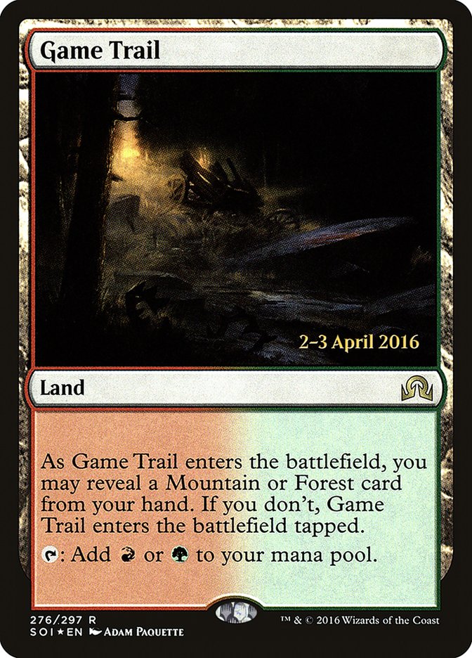 Game Trail [Shadows over Innistrad Prerelease Promos] | L.A. Mood Comics and Games