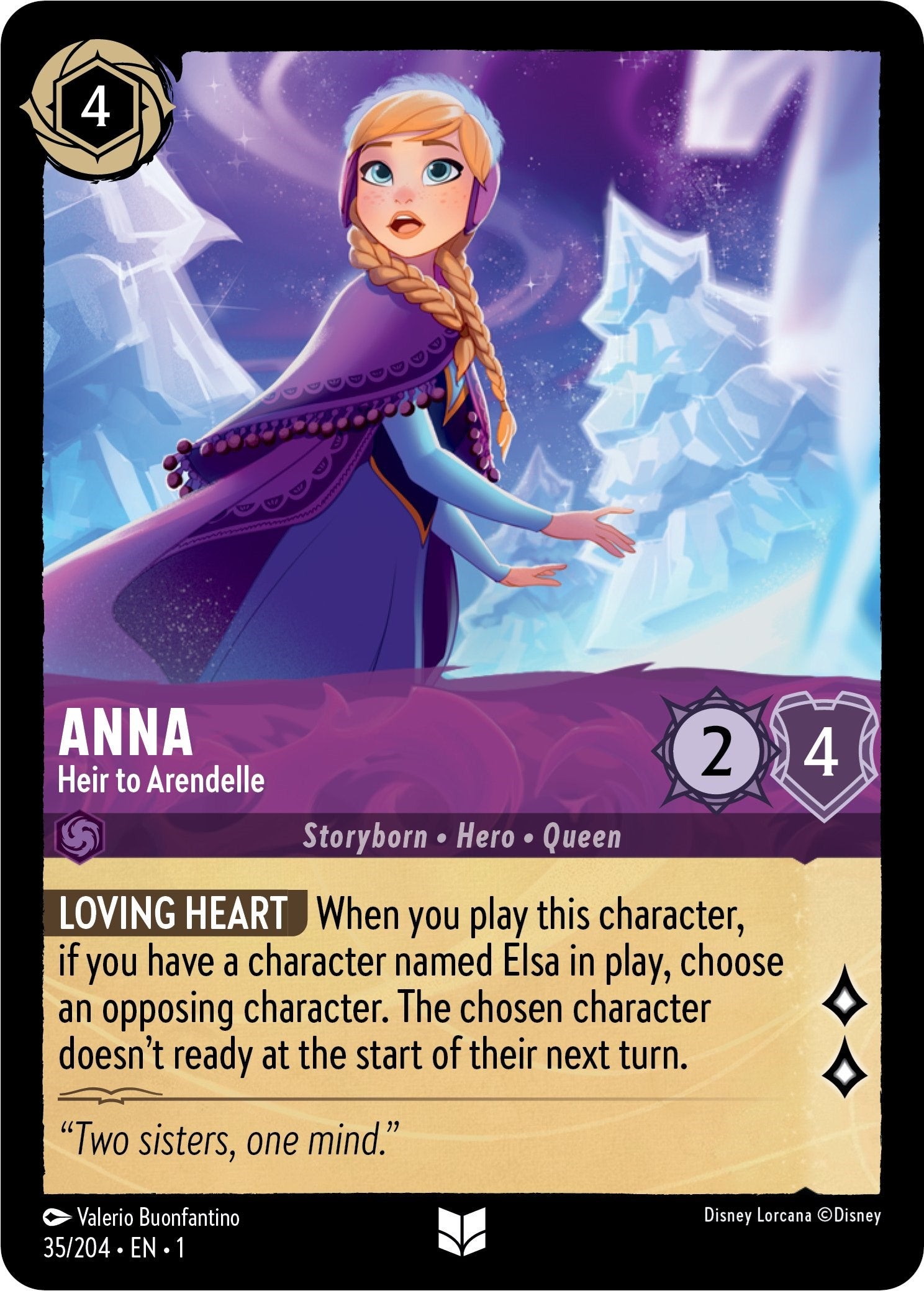 Anna - Heir to Arendelle (35/204) [The First Chapter] | L.A. Mood Comics and Games