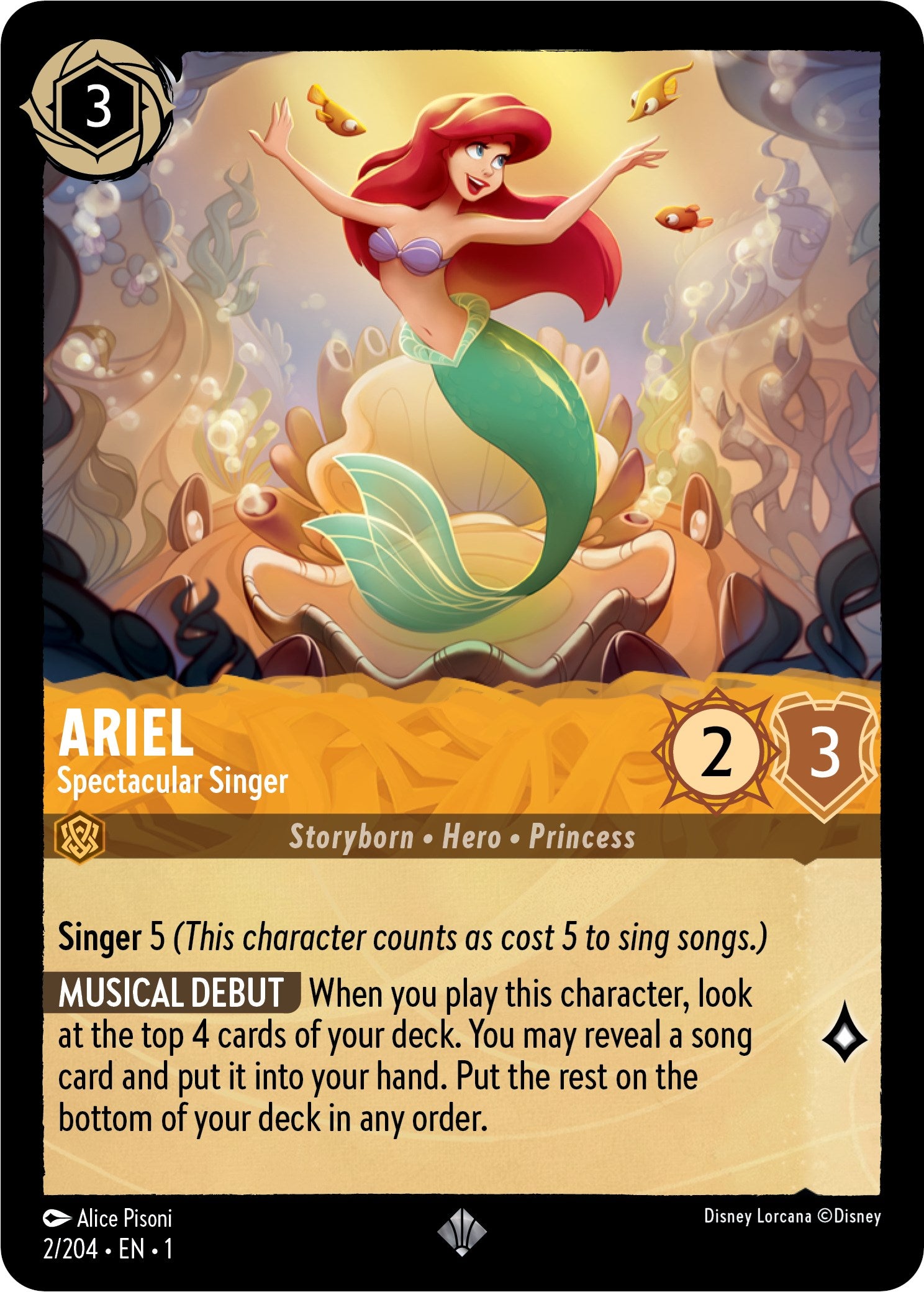 Ariel - Spectacular Singer (2/204) [The First Chapter] | L.A. Mood Comics and Games