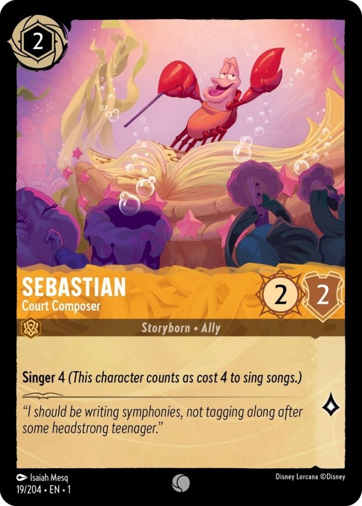 Sebastian - Court Composer (19/204) [The First Chapter] | L.A. Mood Comics and Games