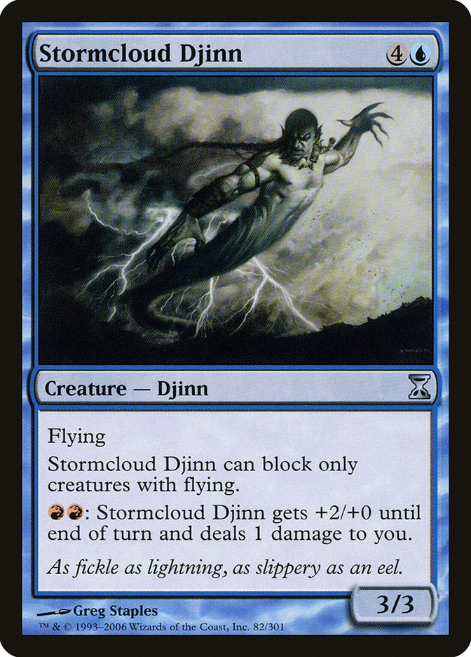 Stormcloud Djinn [Time Spiral] | L.A. Mood Comics and Games