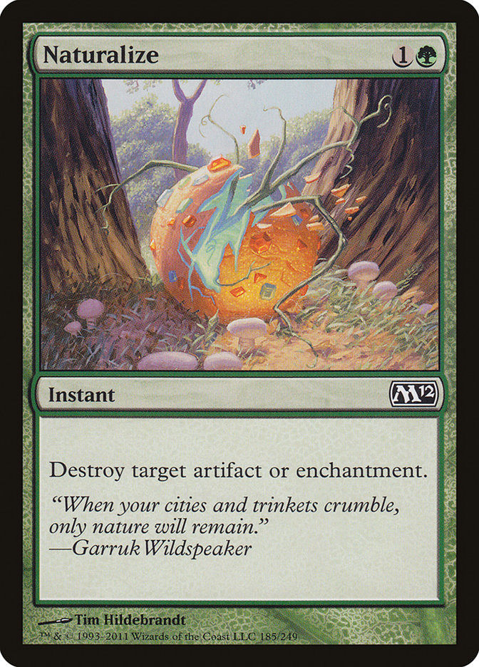 Naturalize [Magic 2012] | L.A. Mood Comics and Games
