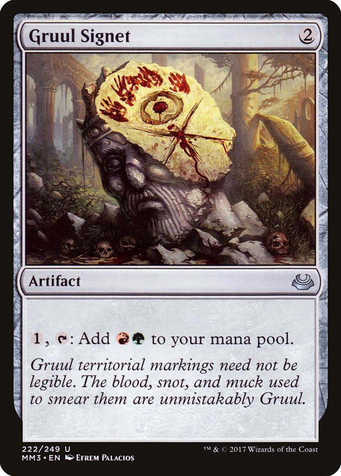 Gruul Signet [Modern Masters 2017] | L.A. Mood Comics and Games