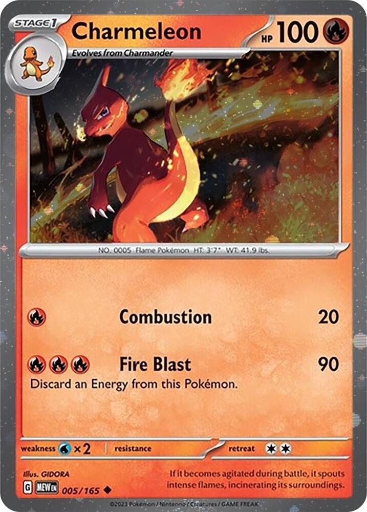 Charmeleon (005) (Cosmos Holo) [Scarlet & Violet: Black Star Promos] | L.A. Mood Comics and Games